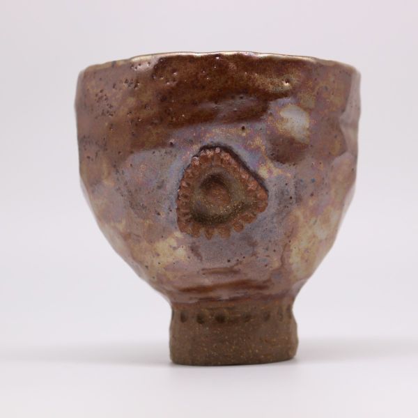 claytoclay kings goblet with hear