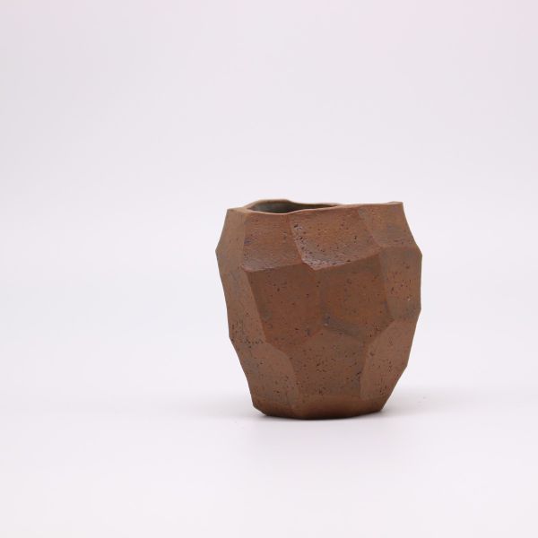Braving the cuts Sake cup, 2.5" Dia, 2.5" Height