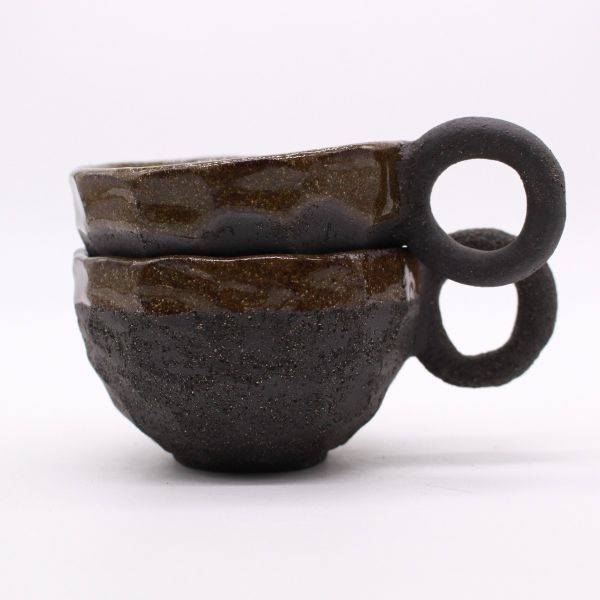 Espresso in Grass with Chisels Set