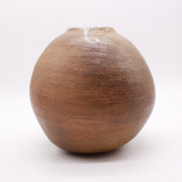 Wood Fired Globe Trotters Round Vase